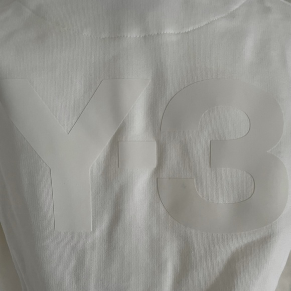 Y-3 branded hoodie in white size small - Picture 4 of 12